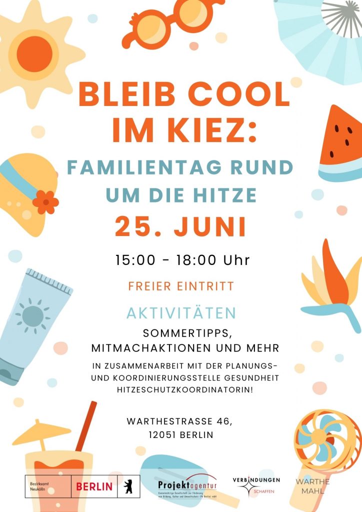 Bleib cool im Kiez: Familientag rund um die Hitze